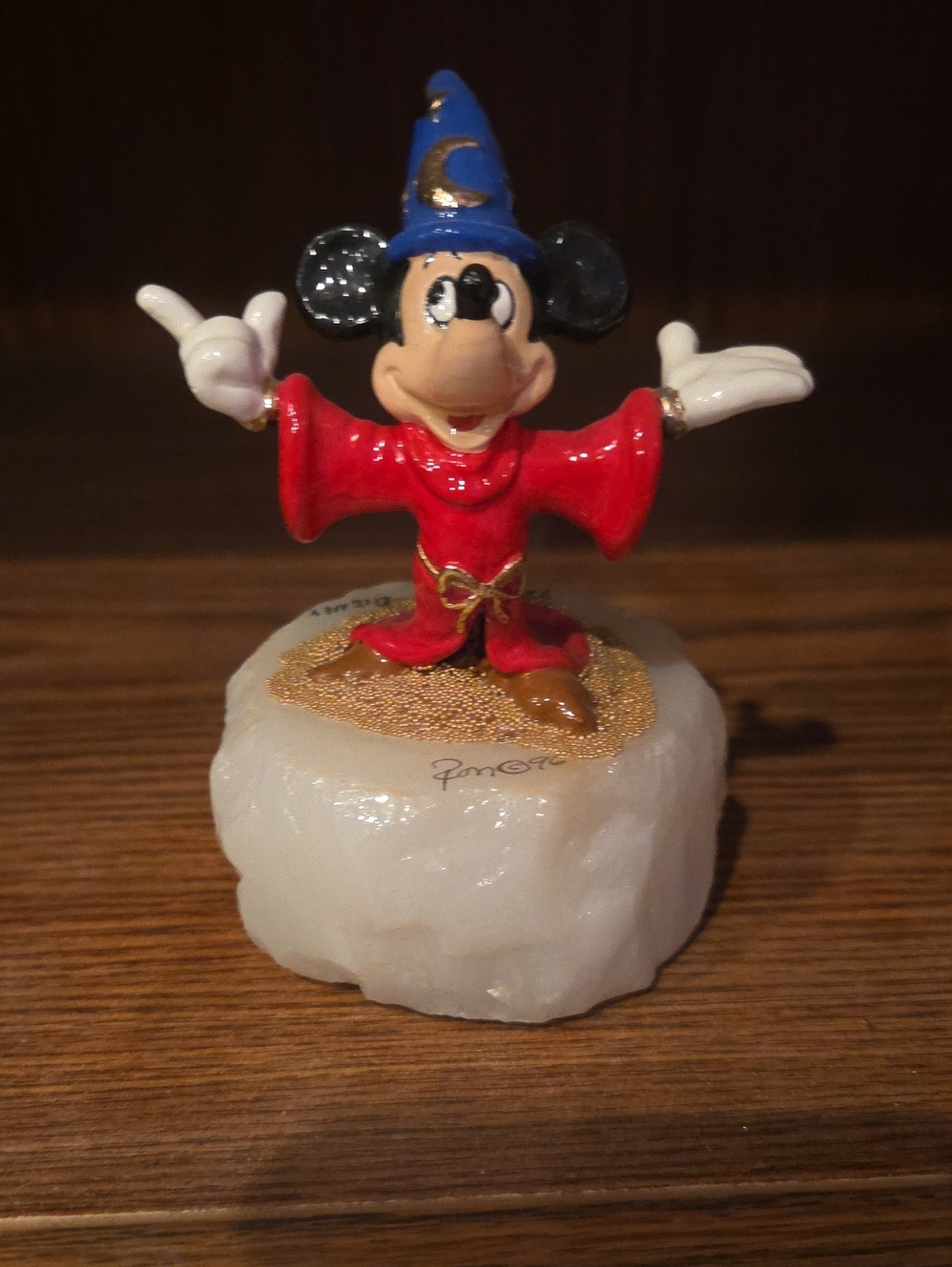 Ron Lee Red and Blue Sorcerer Mouse Figurine